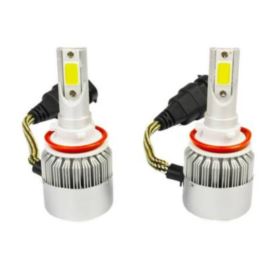 ŻARÓWKI LED SAMOCHODOWE H8 H9 H11 7600LM 6000K