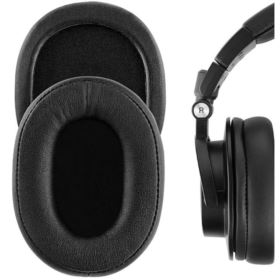 GĄBKI DO SŁUCHAWEK AUDIO-TECHNICA M20 M40 ATH-MSR7 M30 M35 M40X M50X M30X CZARNE