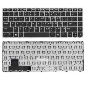 KLAWIATURA HP ELITEBOOK FOLIO 9470M 9480M 697685-001 Z SREBRNĄ RAMKĄ