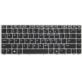 KLAWIATURA HP ELITEBOOK FOLIO 9470M 9480M 697685-001 Z SREBRNĄ RAMKĄ