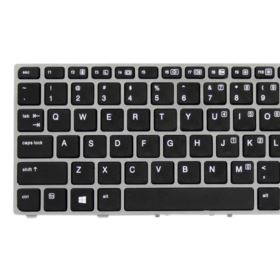 KLAWIATURA HP ELITEBOOK FOLIO 9470M 9480M 697685-001 Z SREBRNĄ RAMKĄ