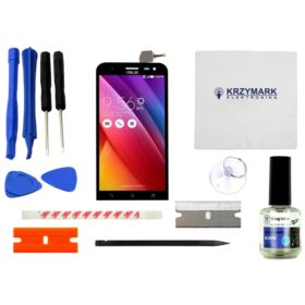 WYŚWIETLACZ Z DIGITIZEREM FULL SET ASUS ZENFONE 2 ZE500KL Z00ED ZE500KG Z ZESTAWEM NAPRAWCZYM