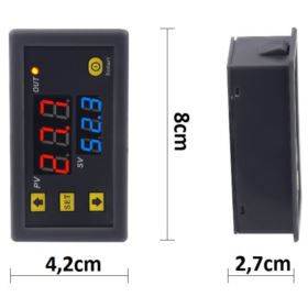 REGULATOR TEMPERATURY TERMOSTAT CYFROWY LCD 12V