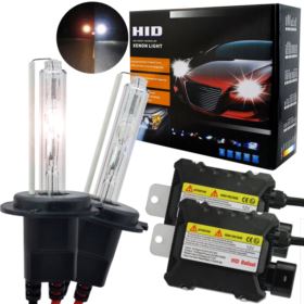 ŻARÓWKI H7 HID XENON Z PRZETWORNICAMI