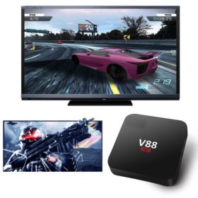 SMART TV BOX ANDROID 10.1 4K SCISHION V88 Z KABLEM HDMI I PILOTEM