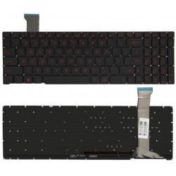 KLAWIATURA ASUS ROG GL552JX GL552V GL552VL GL552VW GL552VWM GL552 Z PODŚWIETLENIEM CZARNA