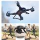 DRON QUADROCOPTER KY601S CZARNY Z PILOTEM I AKCESORIAMI