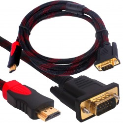 PRZEJŚCIÓWKA KONWERTER ADAPTER Z HDMI DO VGA