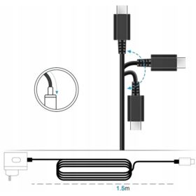 ŁADOWARKA DO NINTENDO SWITCH USB-C 5V 2,6A