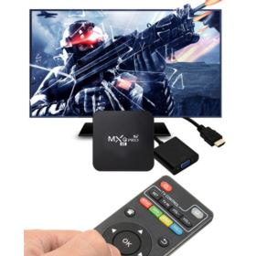 SMART TV BOX MXQ PRO S905X ANDROID 10.1 4K Z PILOTEM