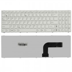 KLAWIATURA ASUS K52 X53S X54C X52J N61 N73 US BIAŁA