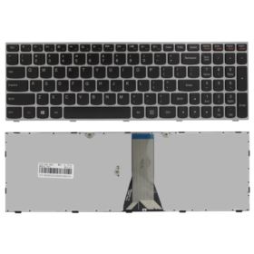 KLAWIATURA DO LENOVO G50 Z51-70 B50-80 B50-30 Z70 SREBRNA RAMKA