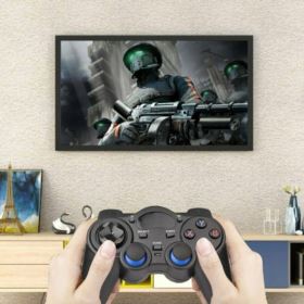 PAD BEZPRZEWODOWY GAMEPAD ANDROID Z ADAPTEREM USB CZARNY 2.4GHZ