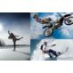 SPODENKI OCHRONNE M 62-80 CM CZARNE SPORTOWE