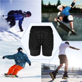 SPODENKI OCHRONNE S DLA DZIECKA SPORTOWE 44-62CM CZARNE