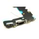 TAŚMA ŁADOWANIA IPHONE 7 A1660 A1778 Z MIKROFONEM HF I NARZĘDZIAMI GAT GNIAZDO CZARNE