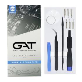 TAŚMA ŁADOWANIA IPHONE 7 A1660 A1778 Z MIKROFONEM HF I NARZĘDZIAMI GAT GNIAZDO CZARNE