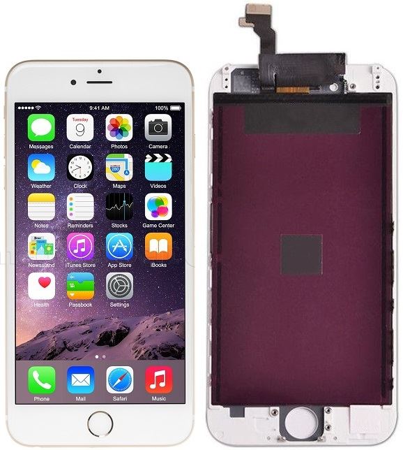 iPhone6(white)本体 Iphone 6 16gb Biały, - Niska cena na Allegro