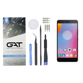 WYŚWIETLACZ I DIGITIZER LENOVO K6 NOTE CZARNY Z PROFESJONALNYMI NARZĘDZIAMI GAT