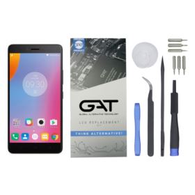 WYŚWIETLACZ I DIGITIZER LENOVO K6 NOTE CZARNY Z PROFESJONALNYMI NARZĘDZIAMI GAT