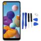 WYŚWIETLACZ Z DIGITIZEREM SAMSUNG GALAXY A21S SM-A217F Z NARZĘDZIAMI I RAMKĄ CZARNY