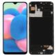 WYŚWIETLACZ Z DIGITIZEREM SAMSUNG GALAXY A30S A307FN A307 Z RAMKĄ CZARNY
