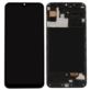 WYŚWIETLACZ Z DIGITIZEREM SAMSUNG GALAXY A30S A307FN A307 Z RAMKĄ CZARNY