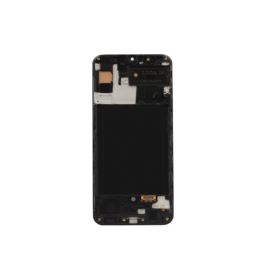 WYŚWIETLACZ Z DIGITIZEREM SAMSUNG GALAXY A30S A307FN A307 Z RAMKĄ CZARNY