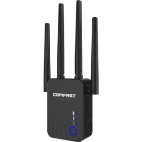 WZMACNIACZ SYGNAŁU WIFI COMFAST CF-WR754AC 1200MBPS CZARNY