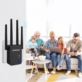 WZMACNIACZ SYGNAŁU WIFI COMFAST CF-WR754AC 1200MBPS CZARNY