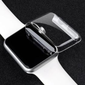 ETUI DO APPLE WATCH 5 6 SE 4 PRZEZROCZYSTE TPU 44MM