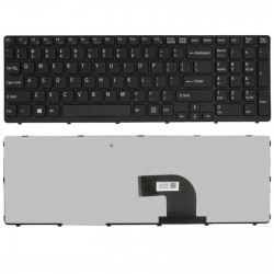 KLAWIATURA SONY VAIO SVE15 SVE151 SVE151C11M US Z RAMKĄ CZARNA