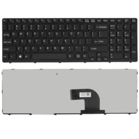 KLAWIATURA SONY VAIO SVE15 SVE151 SVE151C11M US Z RAMKĄ CZARNA