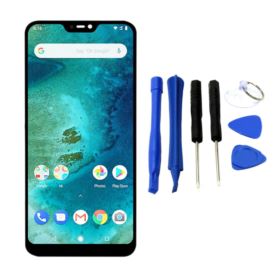 WYŚWIETLACZ I DIGITIZER XIAOMI MI A2 LITE M1805D1SG REDMI 6 PRO Z NARZĘDZIAMI CZARNY