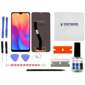 WYŚWIETLACZ I DIGITIZER XIAOMI REDMI 8 8A MZB9123IN MZB07R9IN Z ZESTAWEM NAPRAWCZYM CZARNY