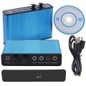 ZEWNĘTRZNA KARTA DŹWIĘKOWA NA USB SURROUND 5.1 SPDIF
