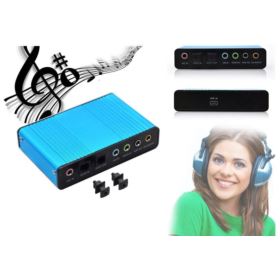 ZEWNĘTRZNA KARTA DŹWIĘKOWA NA USB SURROUND 5.1 SPDIF