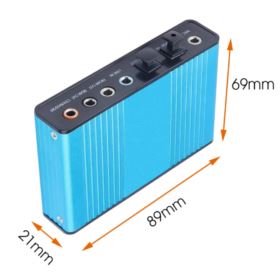 ZEWNĘTRZNA KARTA DŹWIĘKOWA NA USB SURROUND 5.1 SPDIF