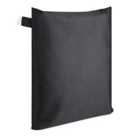 POKROWIEC NA MEBLE OGRODOWE GRILLA 123x123x74 CM CZARNY