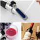 REFRAKTOMETR MIERNIK STĘŻENIA ALKOHOLU Z PIPETĄ I ŚRUBOKRĘTEM DO KALIBRACJI