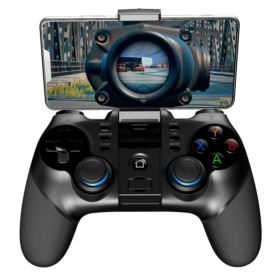 PAD IPEGA PG-9156 Z UCHWYTEM NA TELEFON I PRZYCISKIEM TURBO BLUETOOTH CZARNY