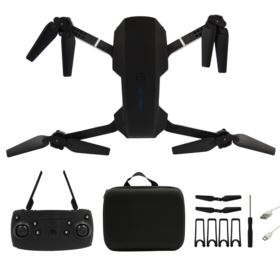 DRON Z KAMERĄ 4K LS-E525 Z PILOTEM I AKCESORIAMI CZARNY