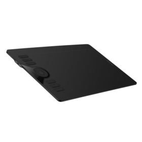 TABLET GRAFICZNY HUION HS610 Z PIÓREM I RYSIKAMI CZARNY