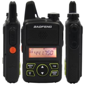 RADIOTELEFON 3 SZTUKI Z LATARKĄ BAOFENG MINI BF-T1