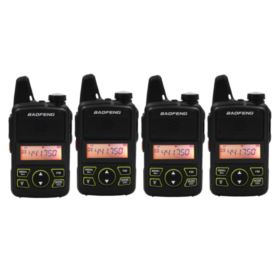 RADIOTELEFON Z LATARKĄ 4 SZTUKI BAOFENG MINI BF-T1