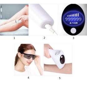 DEPILATOR LASEROWY IPL Z WYŚWIETLACZEM OŚMIOSTOPNIOWY