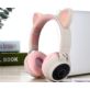 SŁUCHAWKI KOCIE USZY LED BLUETOOTH 5.0