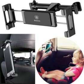 UCHWYT SAMOCHODOWY NA ZAGŁÓWEK BASEUS BACKSEAT DO TABLETU TELEFONU
