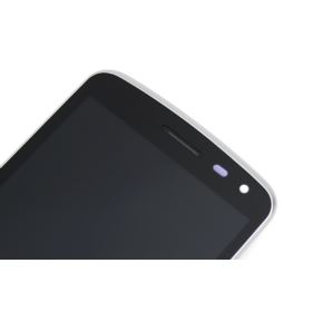 WYŚWIETLACZ Z DIGITIZEREM LG K5 X220 Z NARZĘDZIAMI GAT SREBRNA RAMKA