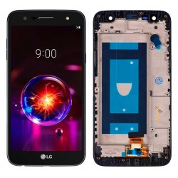 WYŚWIETLACZ Z DIGITIZEREM LG X POWER 2 CZARNY Z RAMKĄ